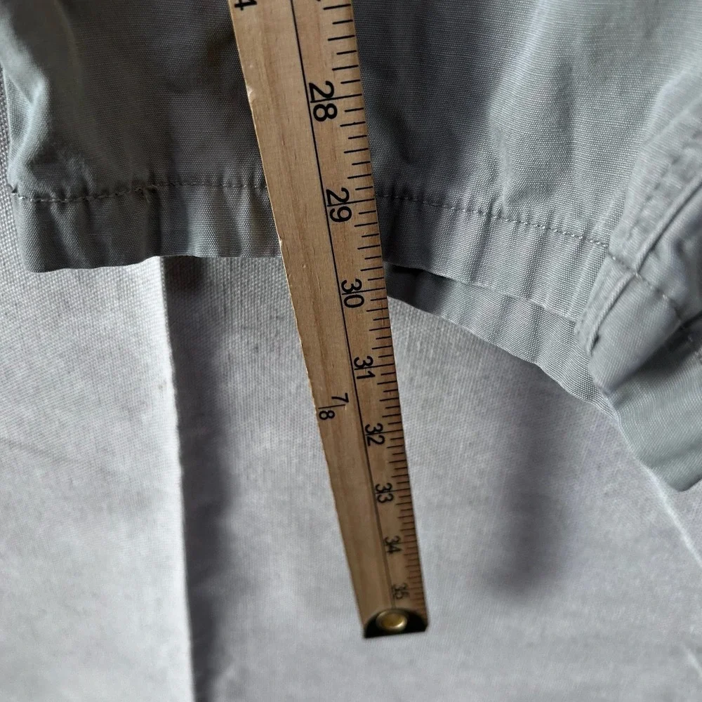 Levis XX Cargo Baggy Pants Mens 33x32 Grey Olive‎ Drab Cotton Utility Trousers